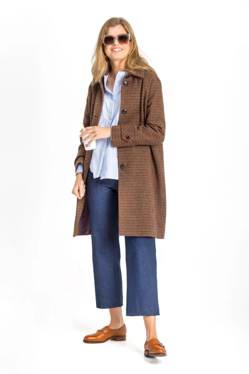 ABRIGO BRITISH PATA DE GALLO DE CLÖ&TILDE