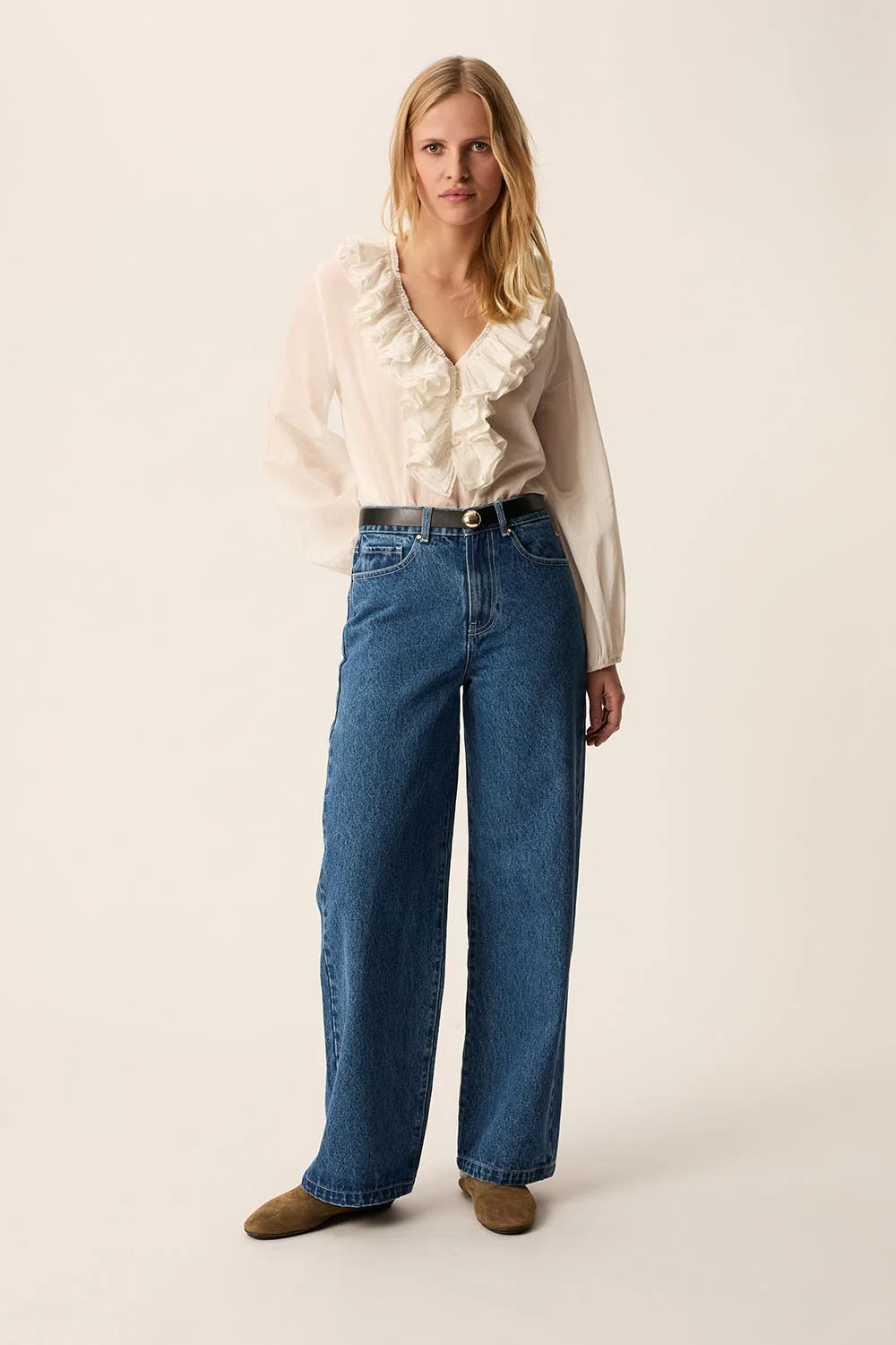 BLUSA SOTINETTE DE DES PETITS HAUTS