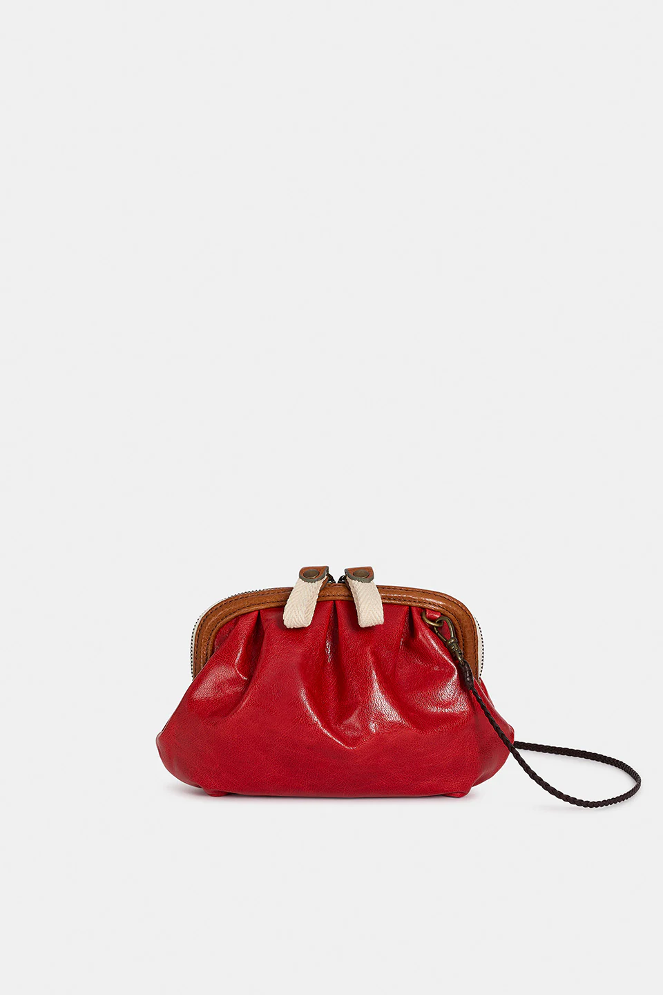 BOLSO BOMBONERA ROJO DE BEATRIZ FUREST