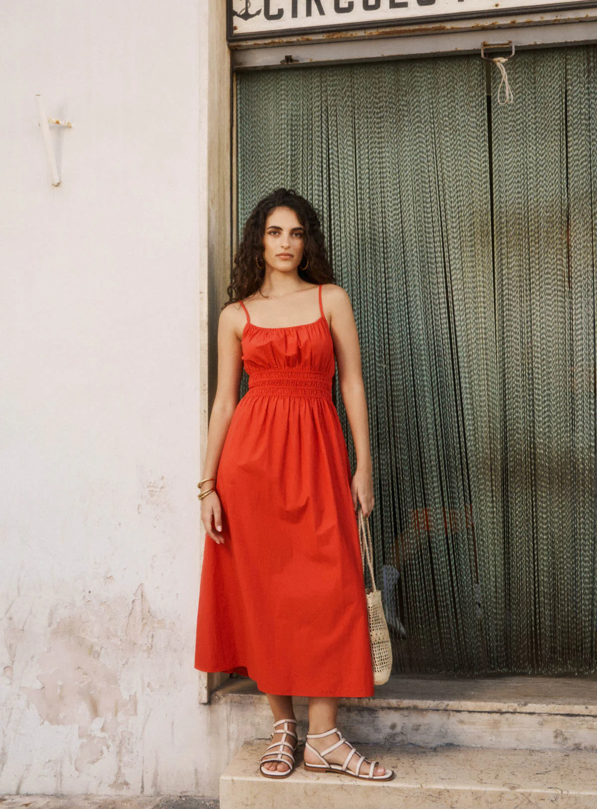 VESTIDO VIVI ROJO DE PETITE MENDIGOTE