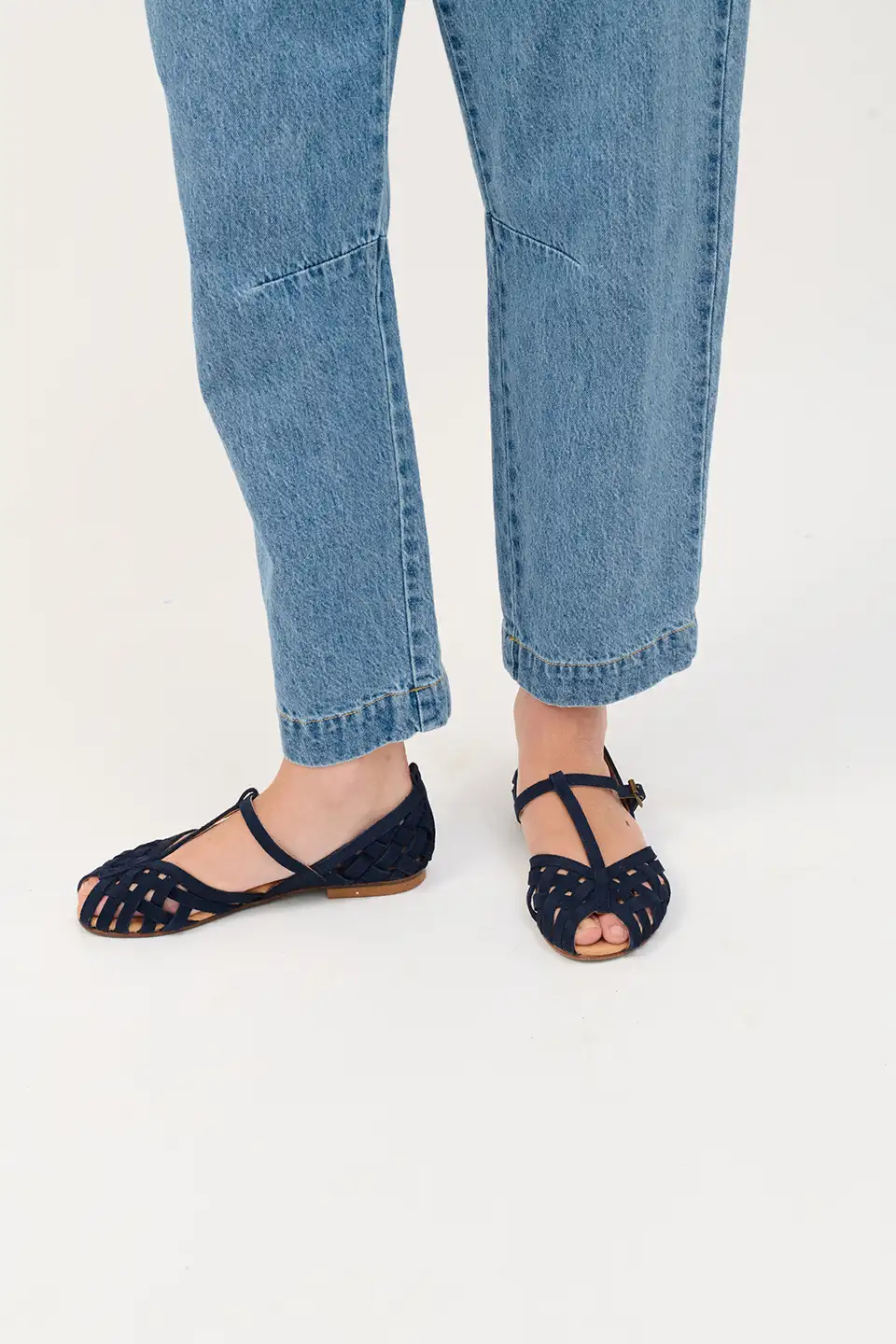 SANDALIA PESCAIRE AZUL DE BEATRIZ FUREST