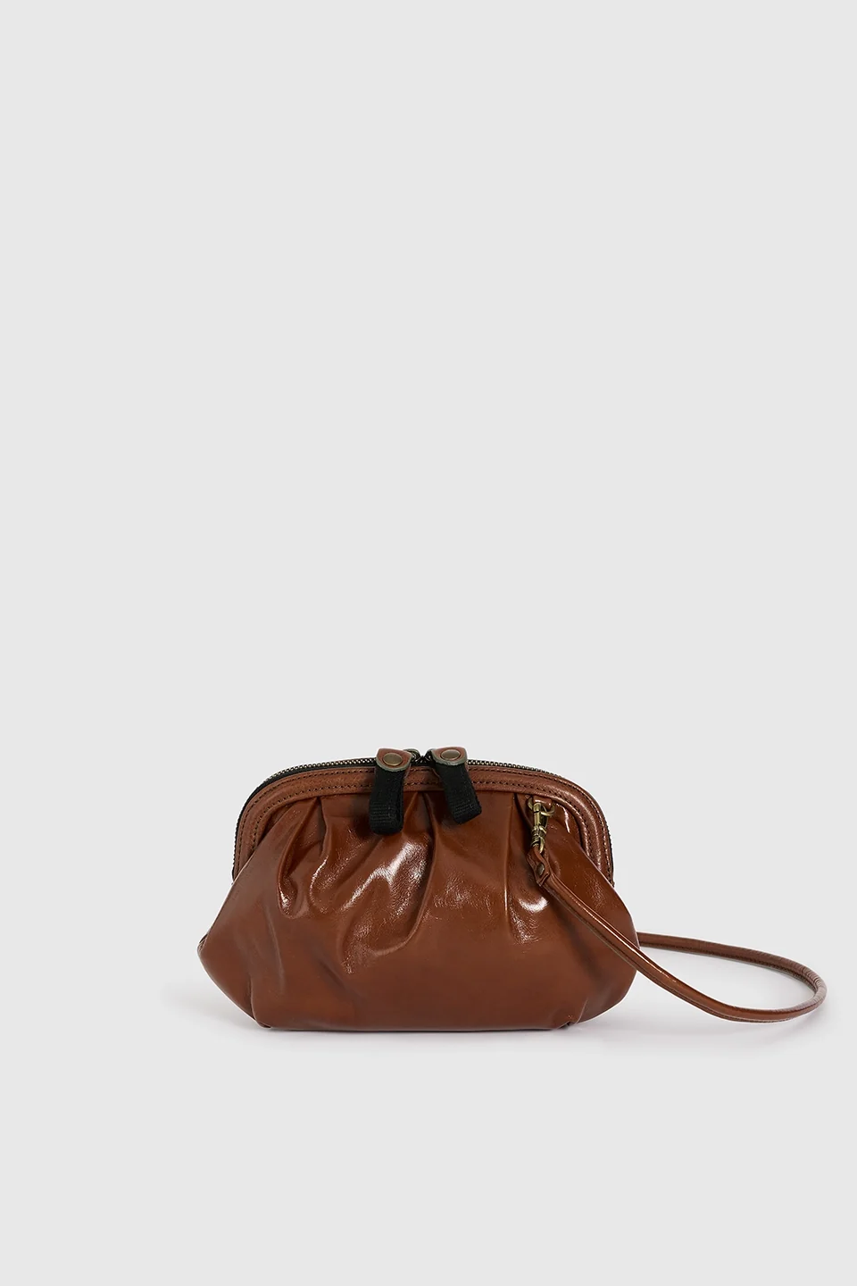 BOLSO BOMBONERA MARRÓN DE BEATRIZ FUREST