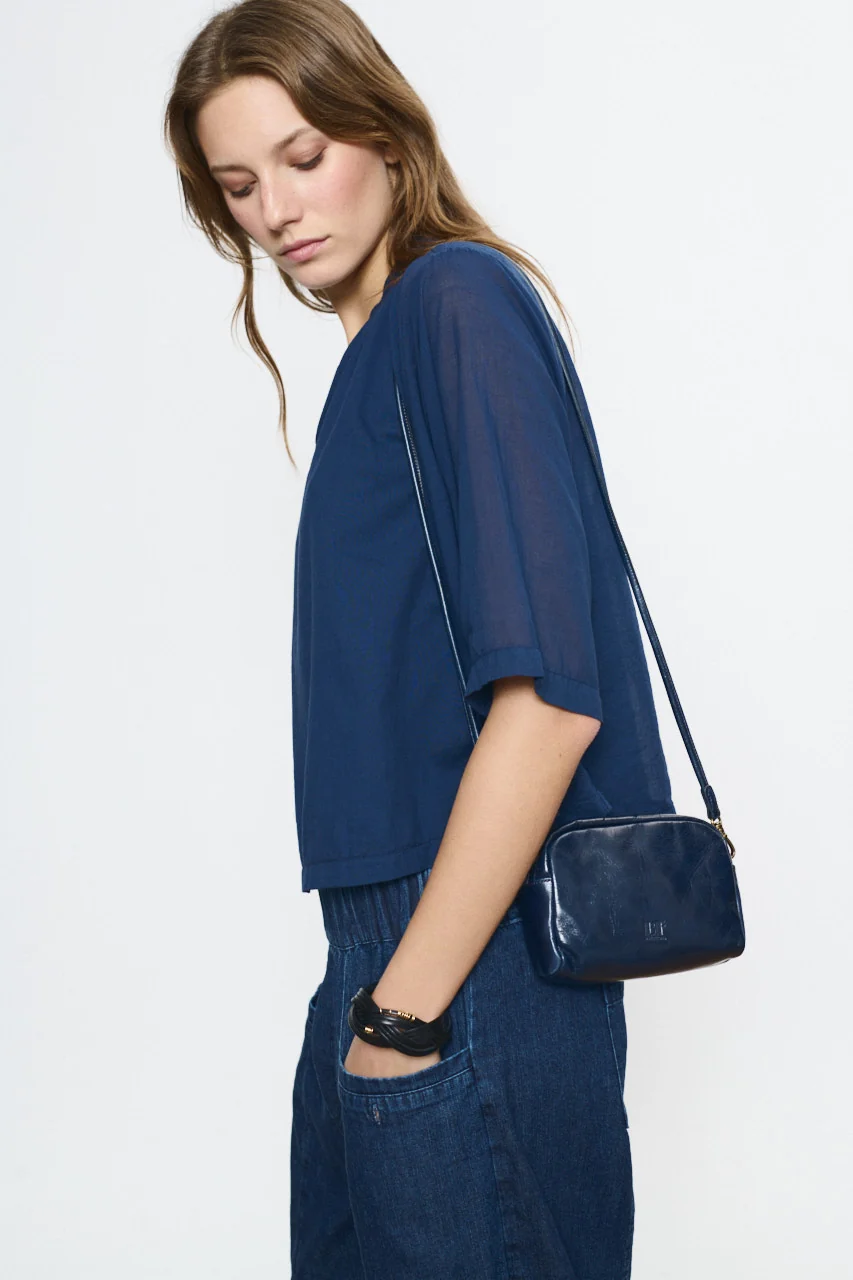 BOLSO COMPASS AZUL DE BEATRIZ FUREST
