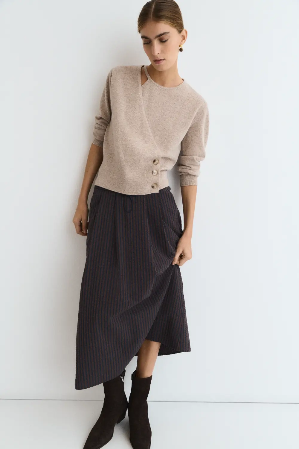 FALDA SPORTY STRIPES DE ESEOESE
